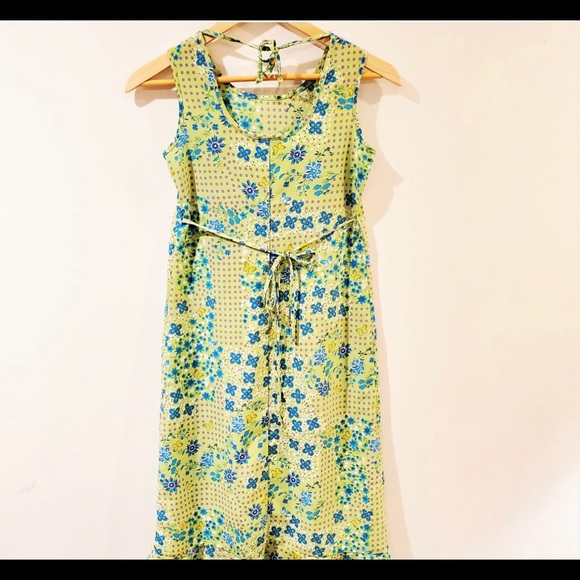 Y2K Floral Print MyMichelle Dress Small (size 10) - Picture 3 of 3